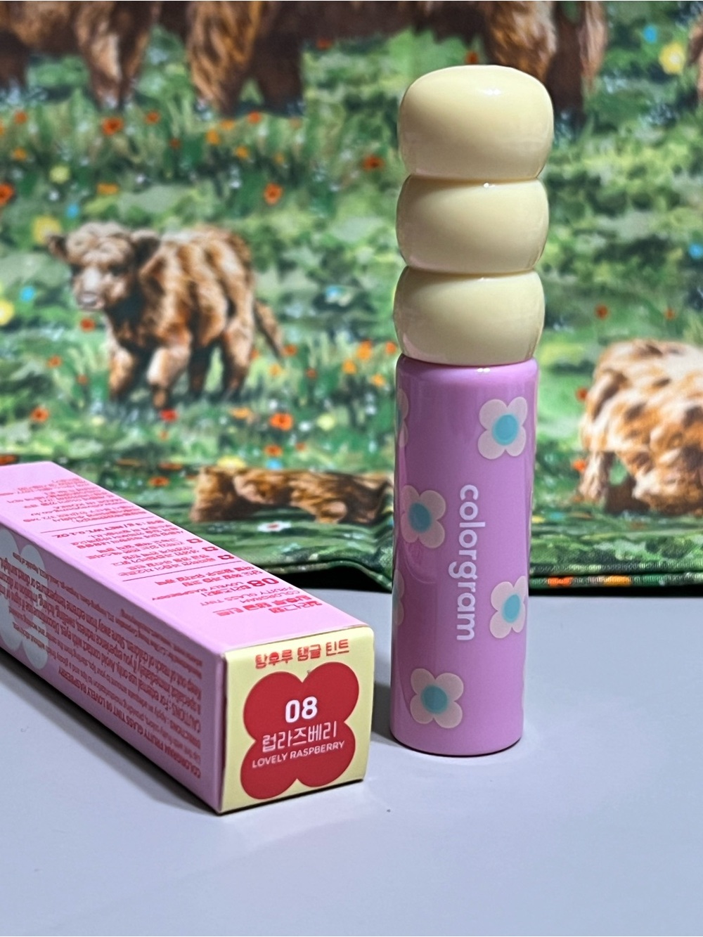 Lovely Raspberry Lip Balm & Gloss - 08 Raspberry - Picture 2 of 2